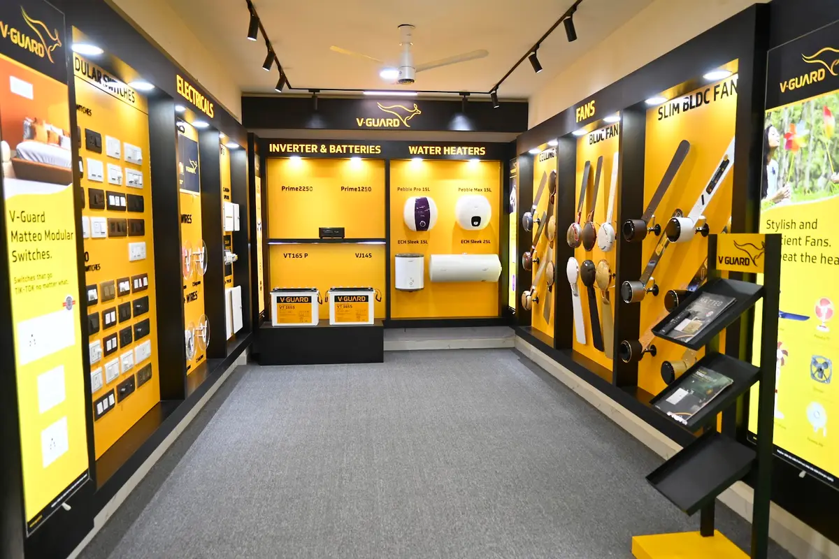 360° view of Bharathi Electricals showroom